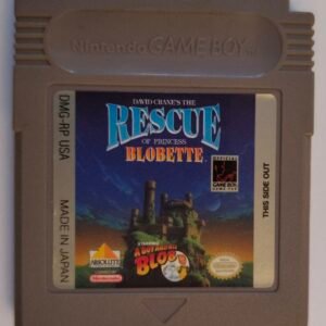 Nintendo Gameboy Game Cartridge - The Rescue of Princess Blobette / Cartridge Only